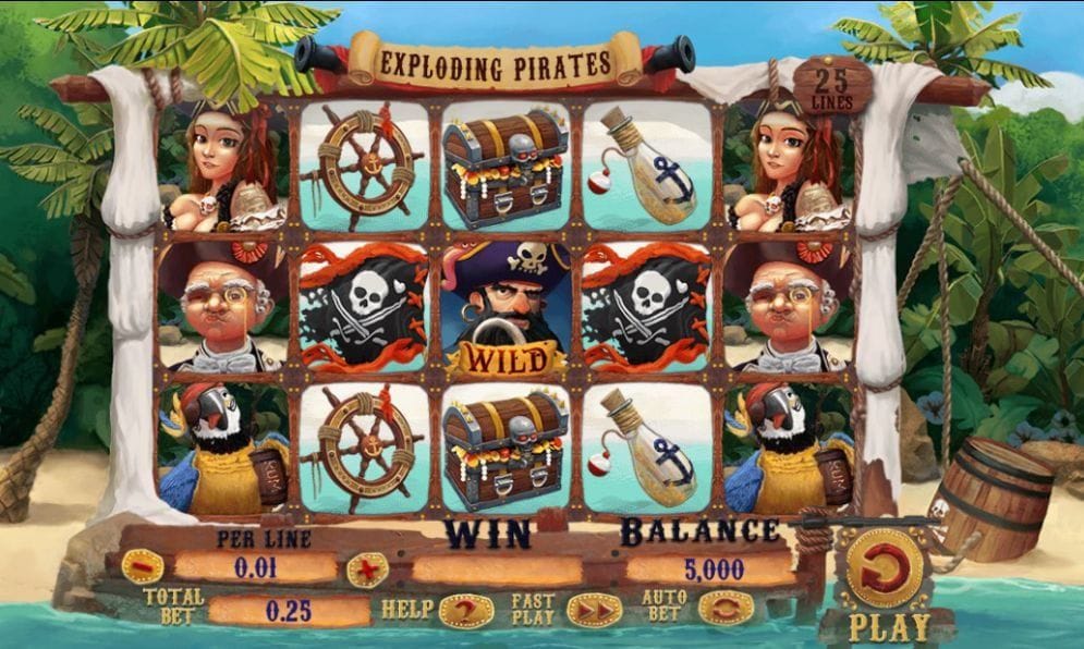 Exploding Pirates Exploding Pirates online Videoslot