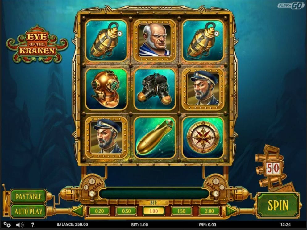 Eye of The Kraken Automatenspiel