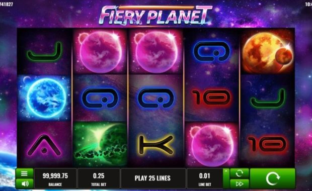Fiery Planet Automatenspiel kostenlos