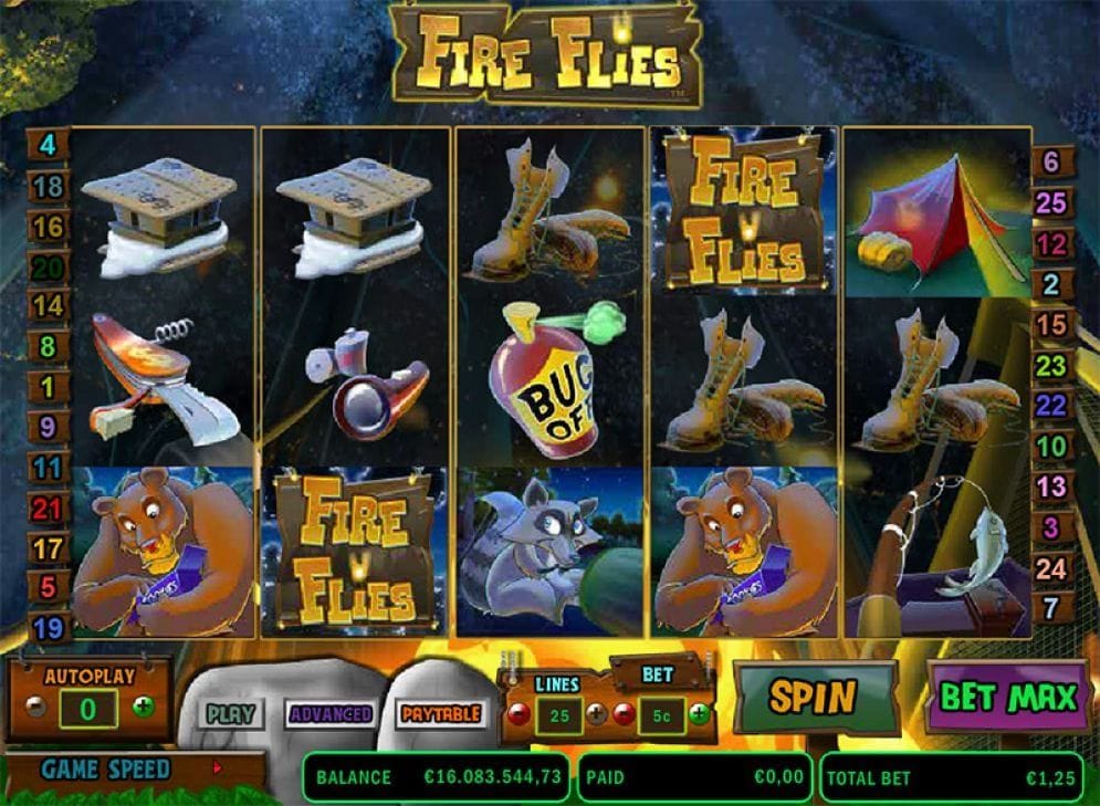 Fire Flies Automatenspiel