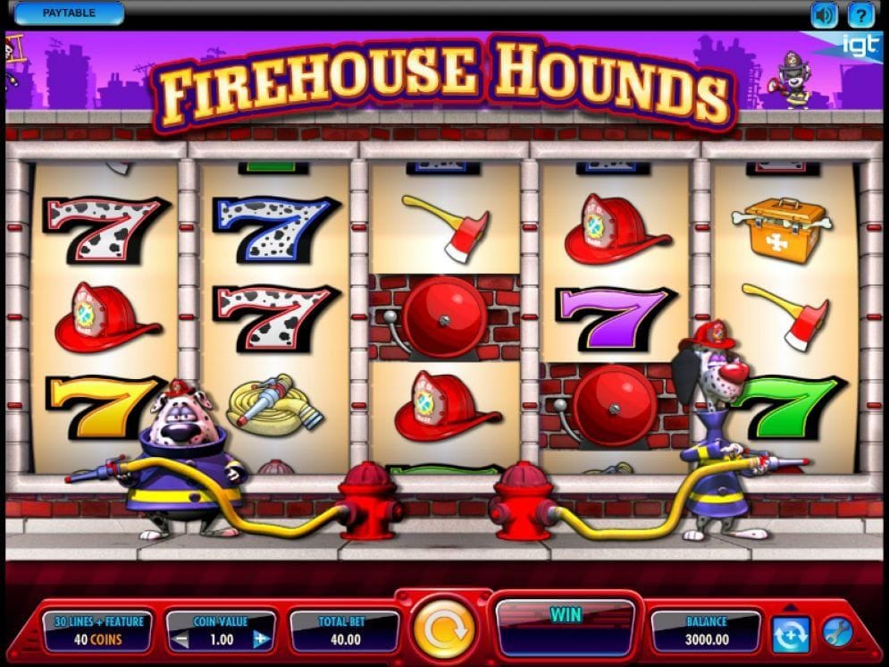 Firehouse Hounds Firehouse Hounds Slotmaschine