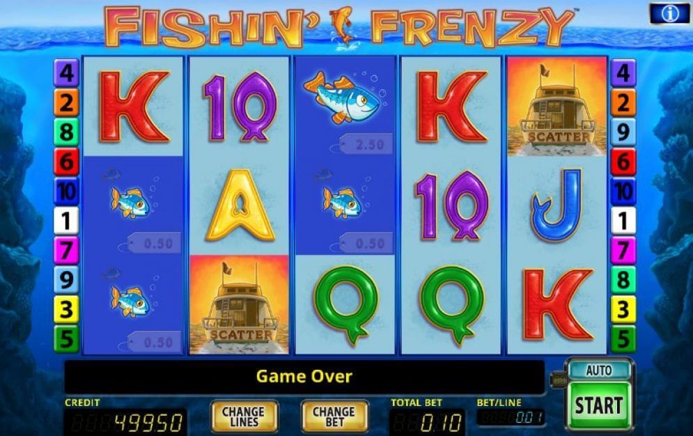 Fishin' Frenzy Fishin‘ Frenzy Casino Spiel
