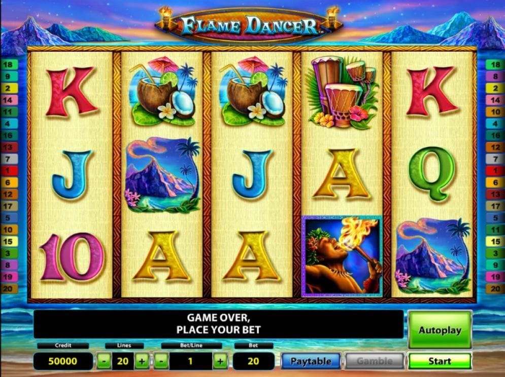 Flame Dancer online Spielautomat
