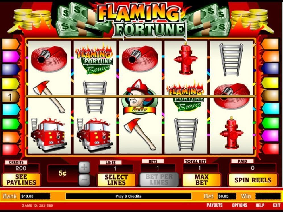 Flaming Fortune Flaming Fortune Geldspielautomat