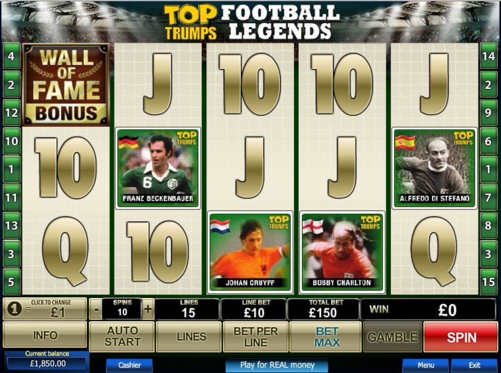 Football Legends online Automatenspiel