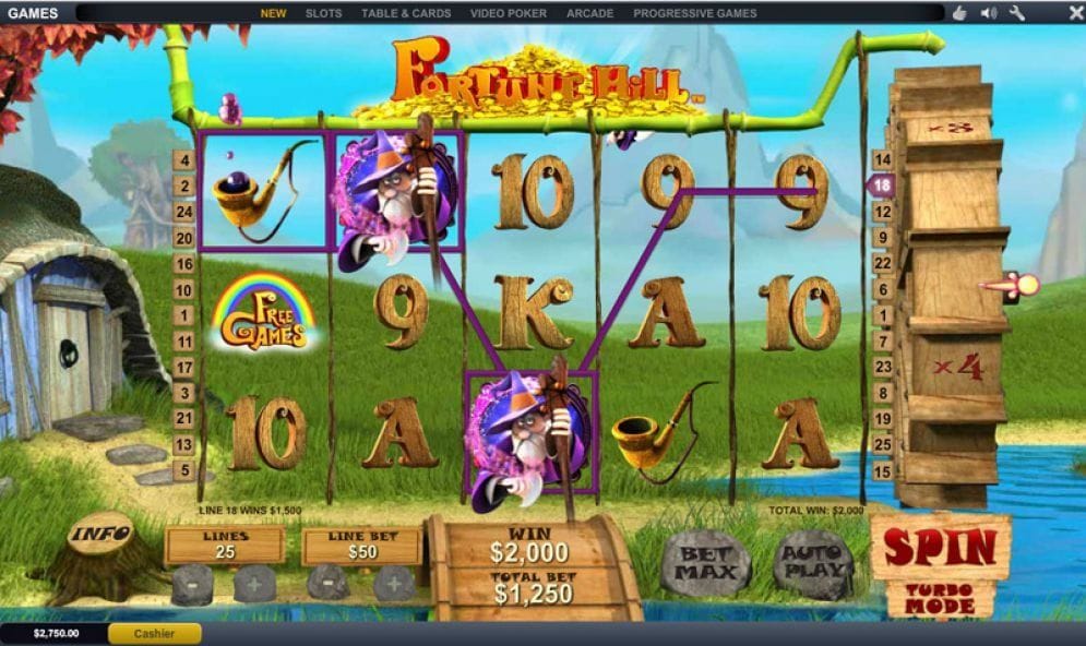 Fortune Hill online Casinospiel