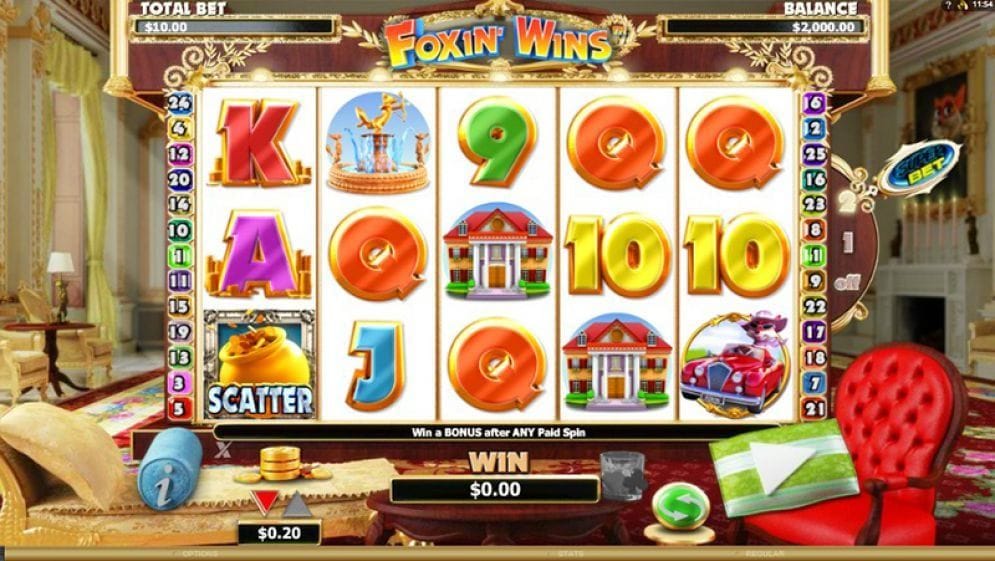 Foxin‘ Wins online Videoslot