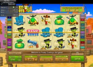 Freaky Cowboys Slotmaschine ohne Anmeldung