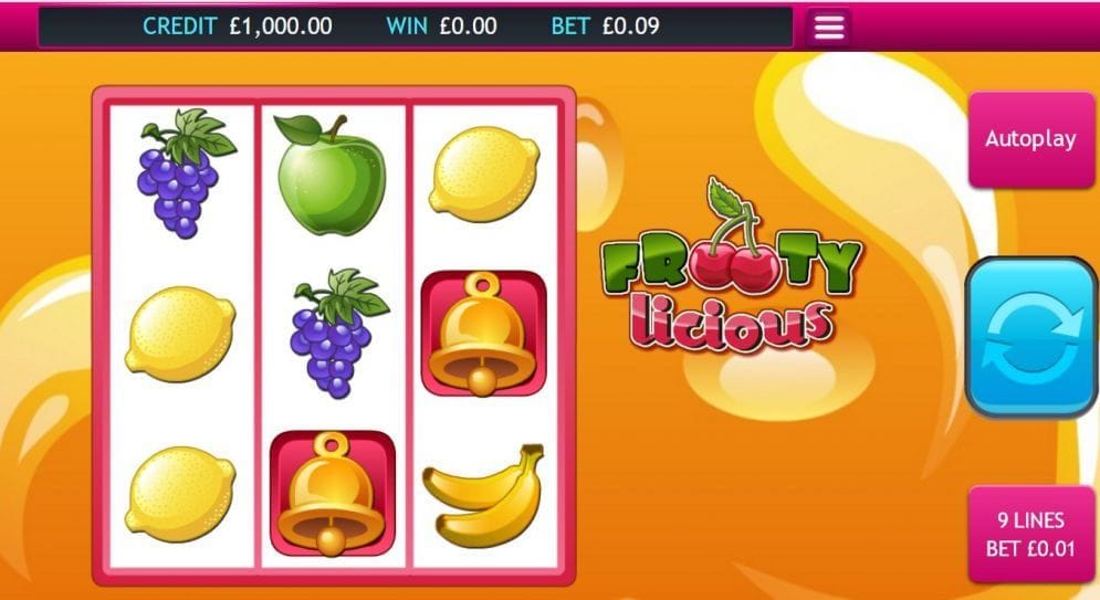 Frooty Licious Frooty Licious online Automatenspiel