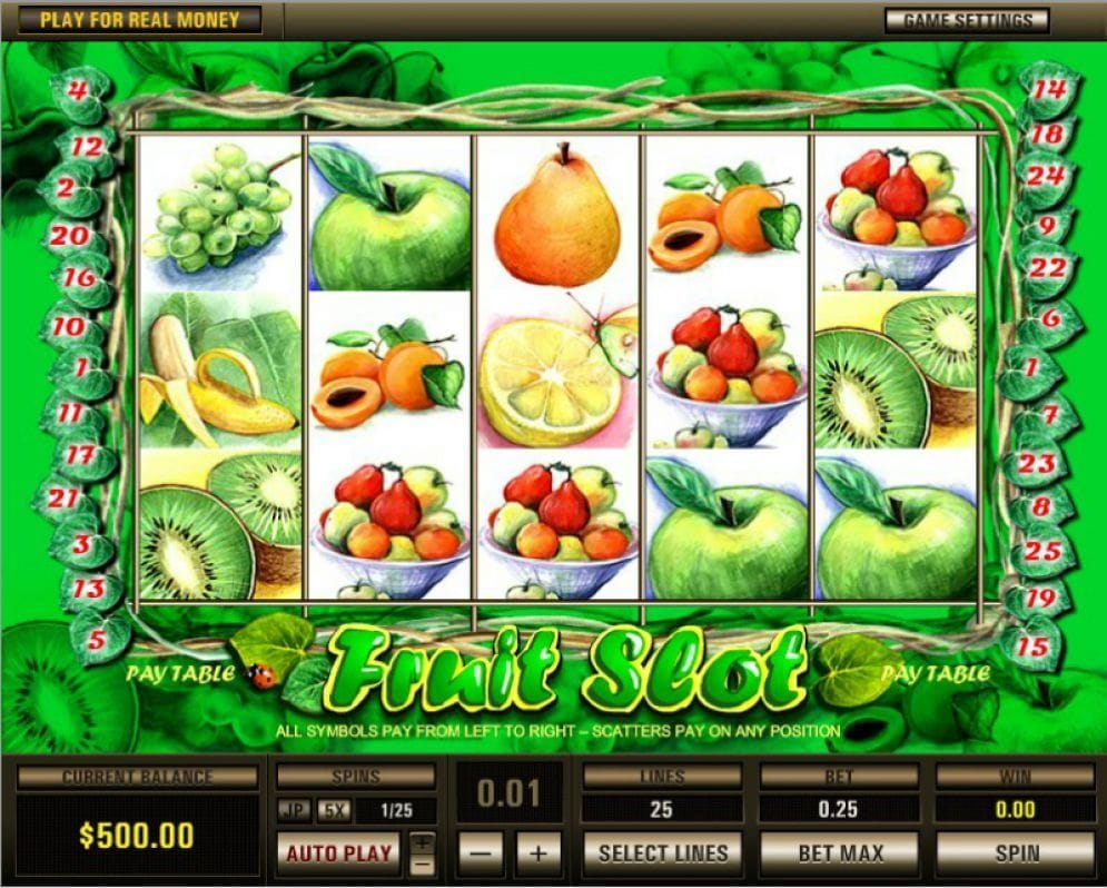 Fruit Fruit Videoslot
