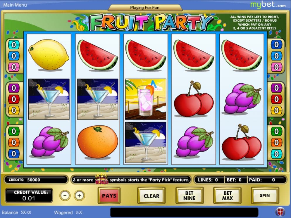Fruit Party Fruit Party online Slotmaschine