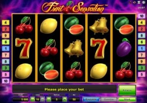 Fruit Sensation Automatenspiel ohne Anmeldung