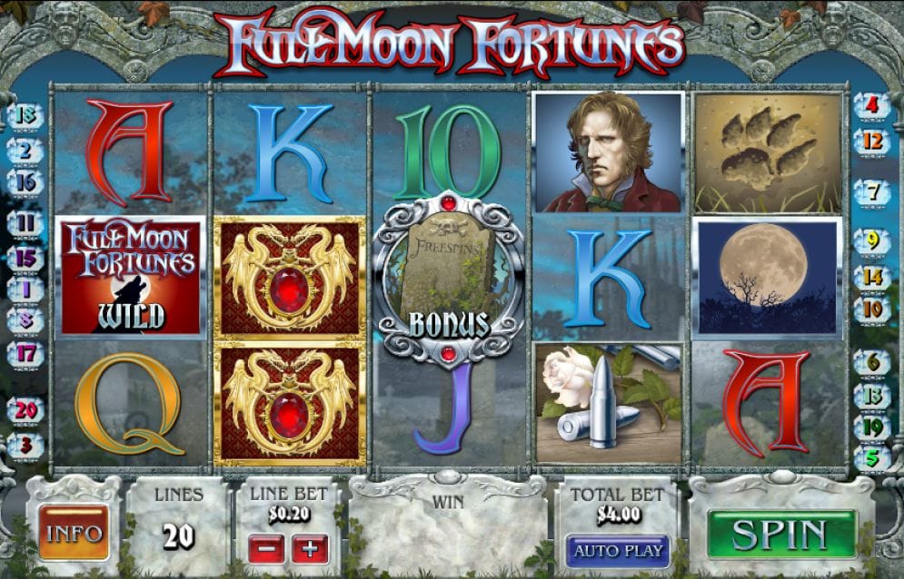 Full Moon Fortunes Full Moon Fortunes Video Slot