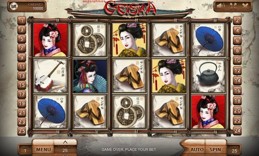Geisha Slotmaschine