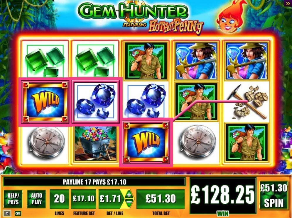 Gem Hunter online Spielautomat
