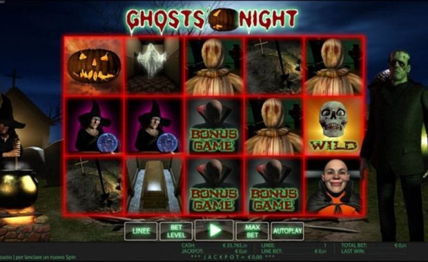 Ghosts' Night Spielautomat freispiel