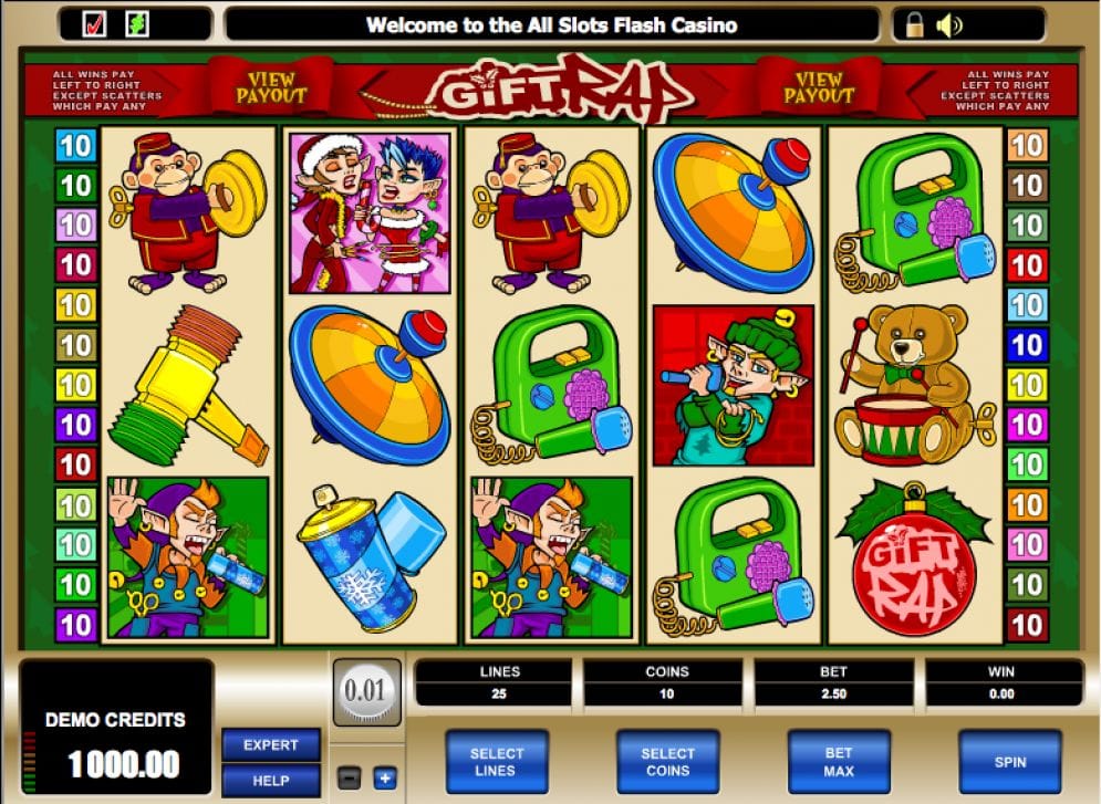 Gift Rap Geldspielautomat