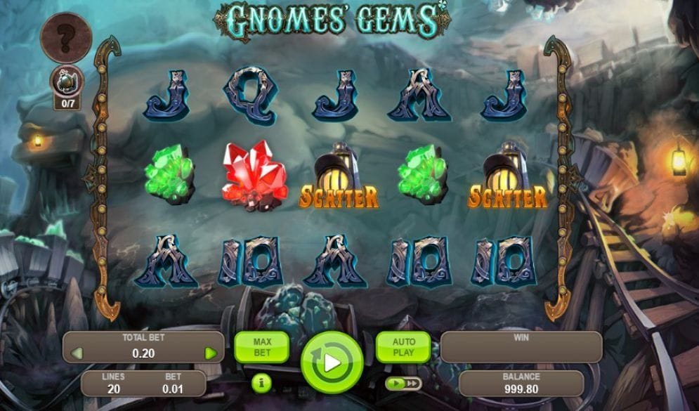 Gnomes‘ Gems online Spielautomat