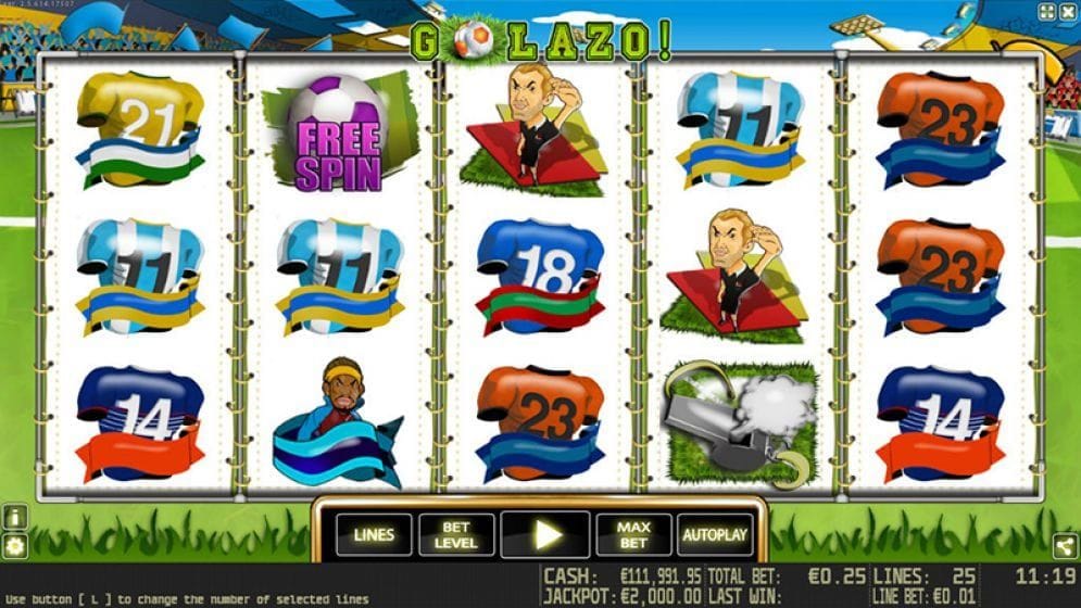 Golazo! Golazo! online Video Slot