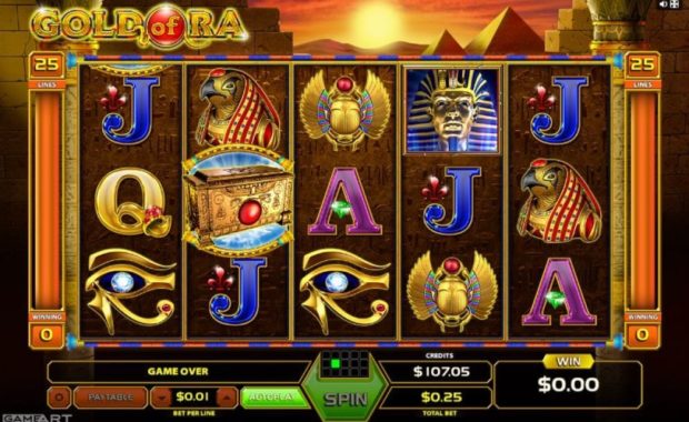 Gold of Ra Video Slot ohne Anmeldung