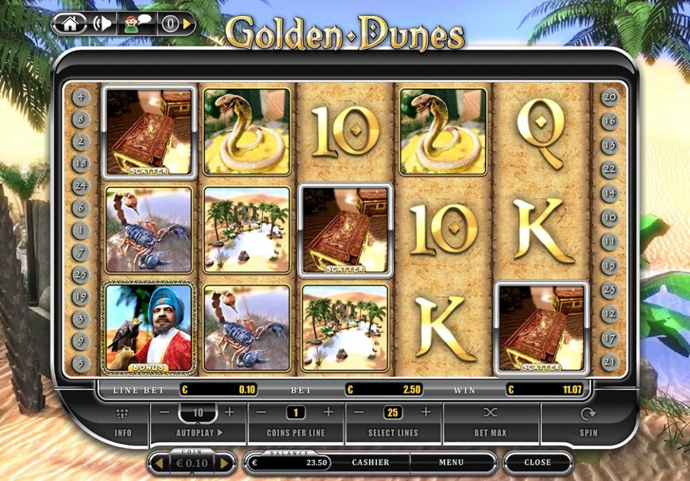 Golden Dunes Golden Dunes Slotmaschine