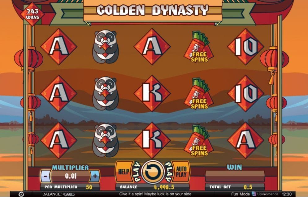 Golden Dynasty Golden Dynasty Geldspielautomat