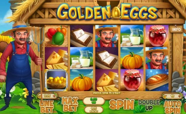 Golden Eggs Spielautomat online spielen