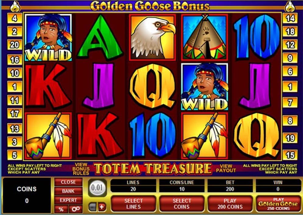 Golden Goose – Totem Treasure online Videoslot