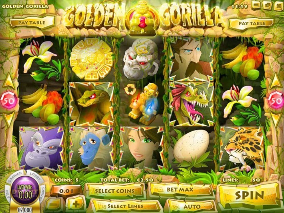 Golden Gorilla Golden Gorilla Videoslot