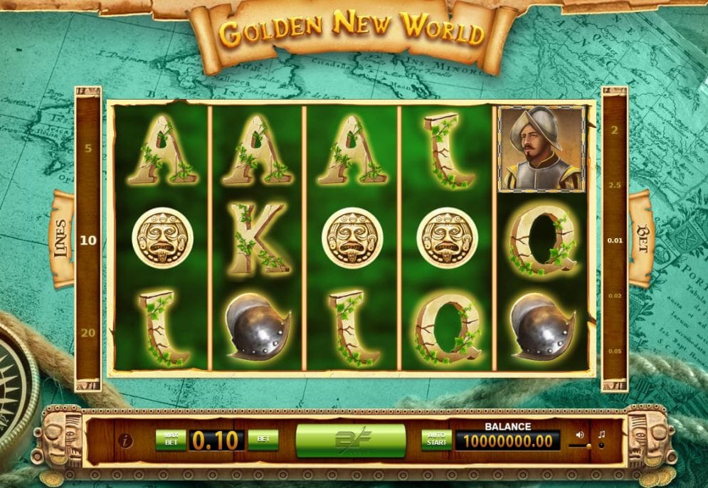 Golden New World Golden New World online Video Slot