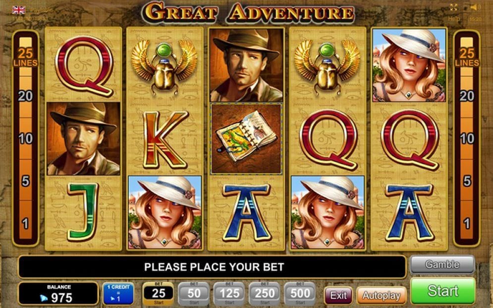Great Adventure online Automatenspiel