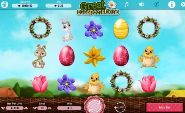 Great Eggspectations Videoslot ohne Anmeldung