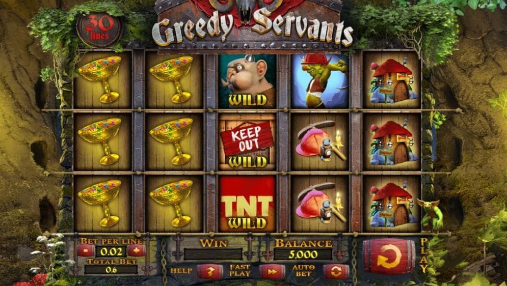 Greedy Servants Greedy Servants Videoslot