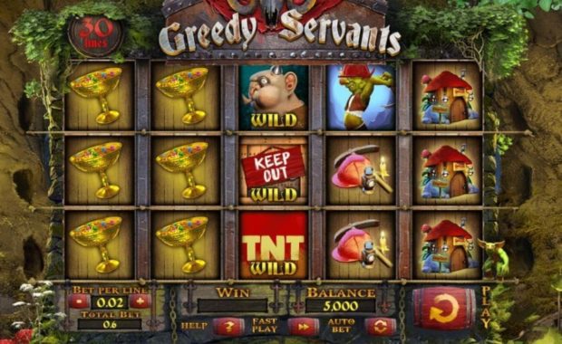 Greedy Servants Videoslot kostenlos