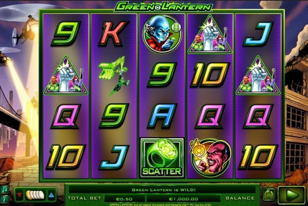 Green Lantern online Videoslot