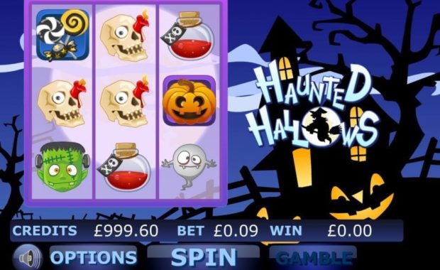 Haunted Hallows Automatenspiel kostenlos spielen