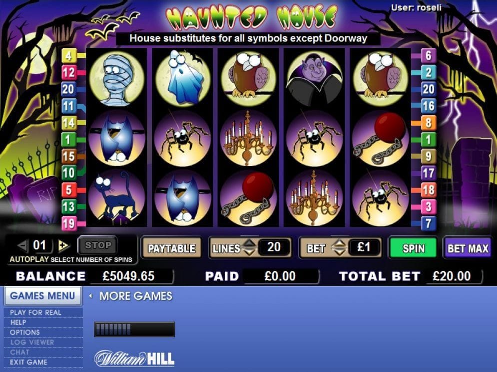 Haunted House Video Slot