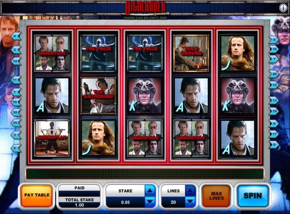 Highlander Highlander Spielautomat