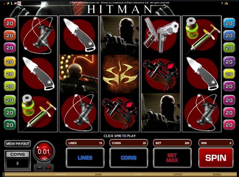 Hitman Hitman online Slotmaschine