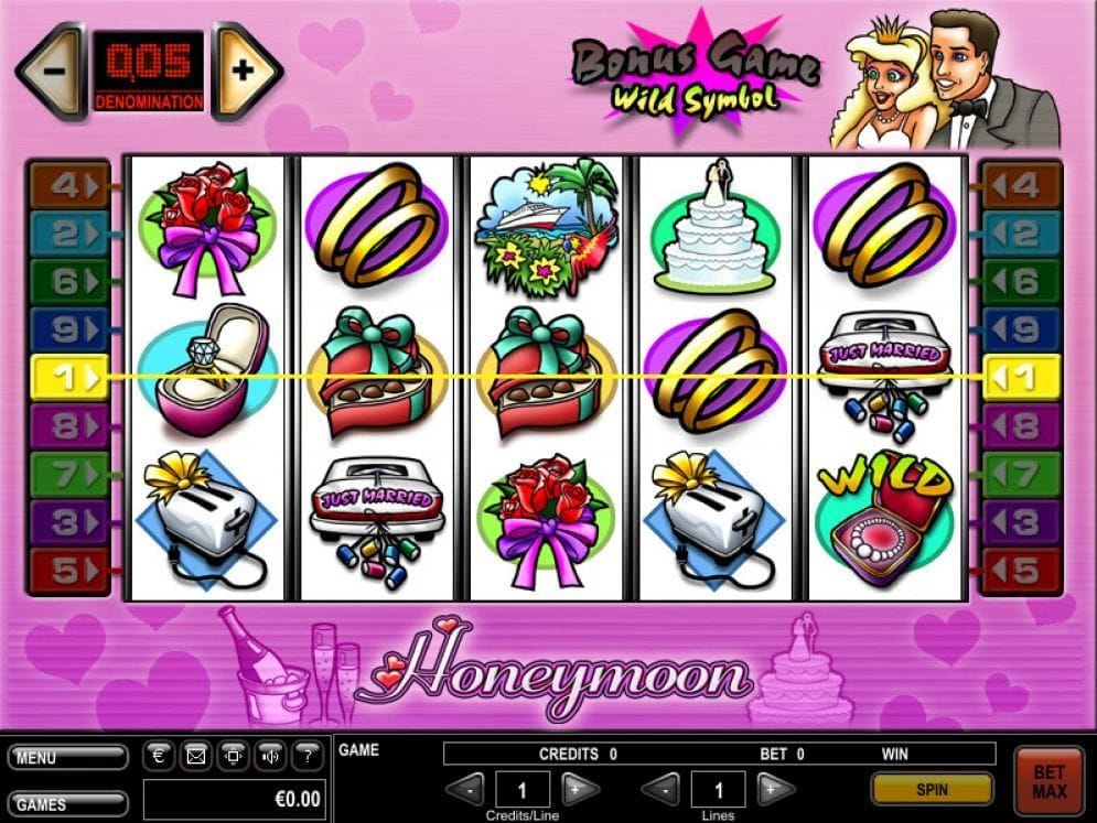 Honeymoon Honeymoon Video Slot