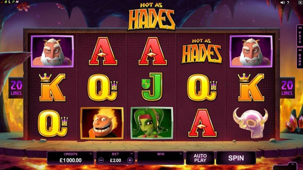 Hot as Hades Hot as Hades Automatenspiel