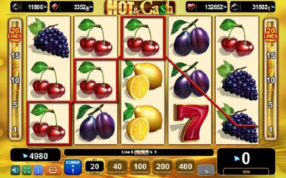 Hot & Cash Hot & Cash Geldspielautomat