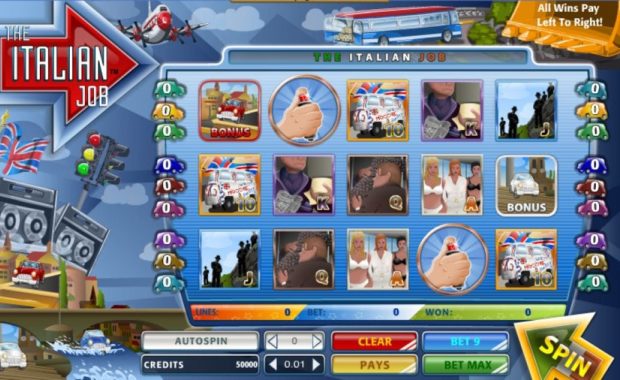 Italian Job Video Slot online spielen