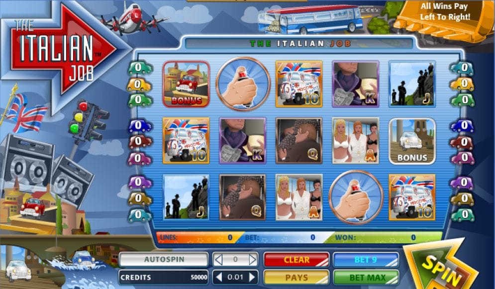 Italian Job Video Slot