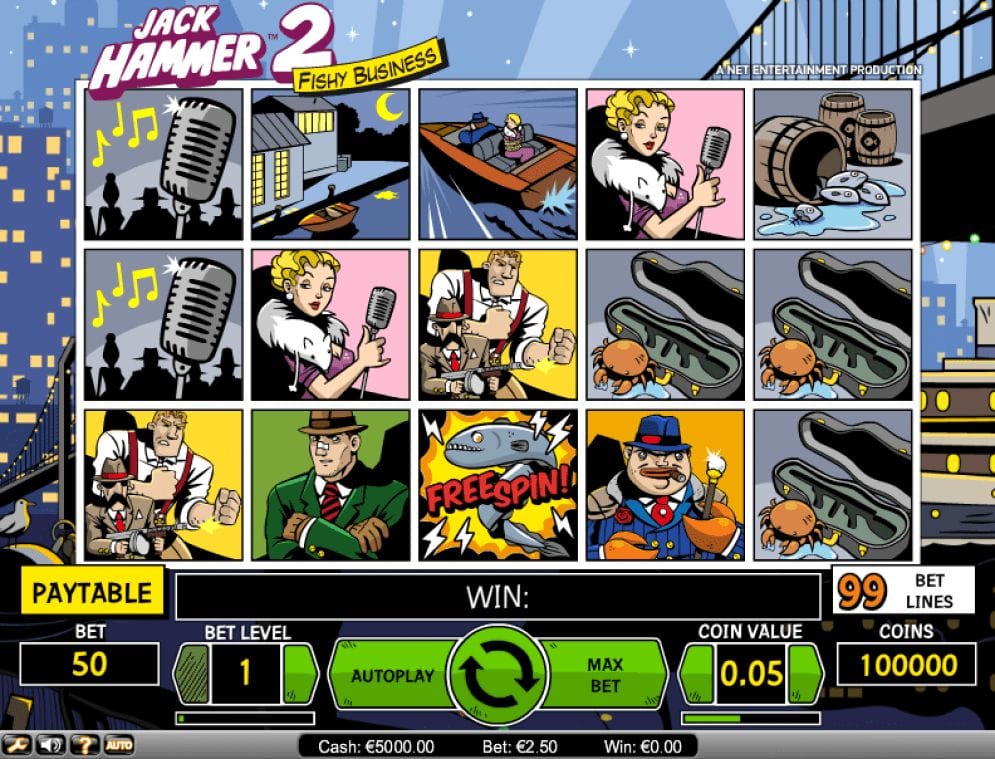 Jack Hammer 2 Slotmaschine