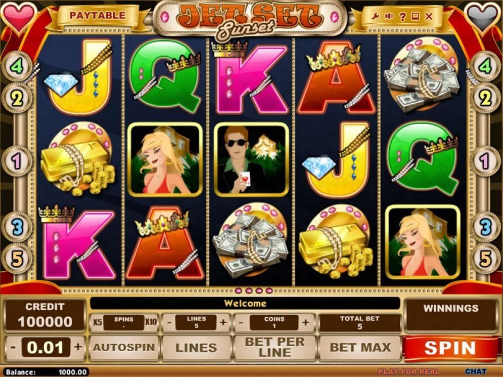JetSet online Videoslot