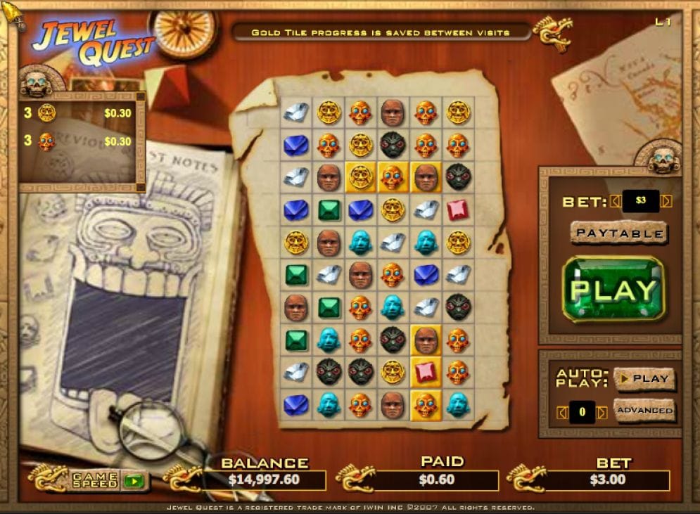 Jewel Quest Jewel Quest Slotmaschine