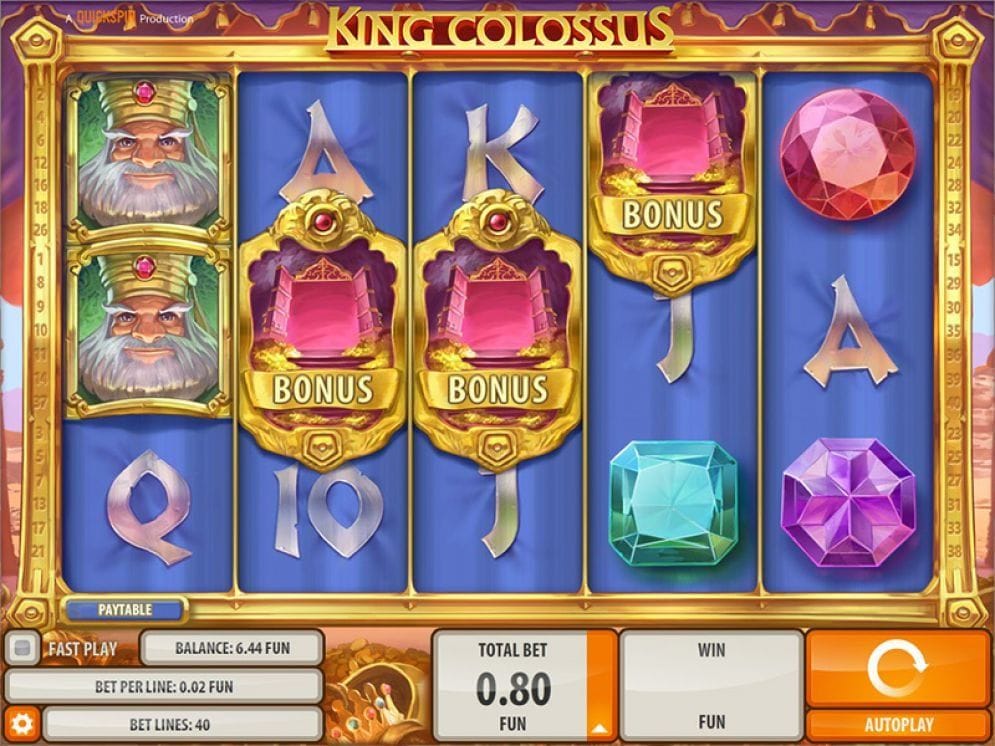 King Colossus King Colossus online Automatenspiel
