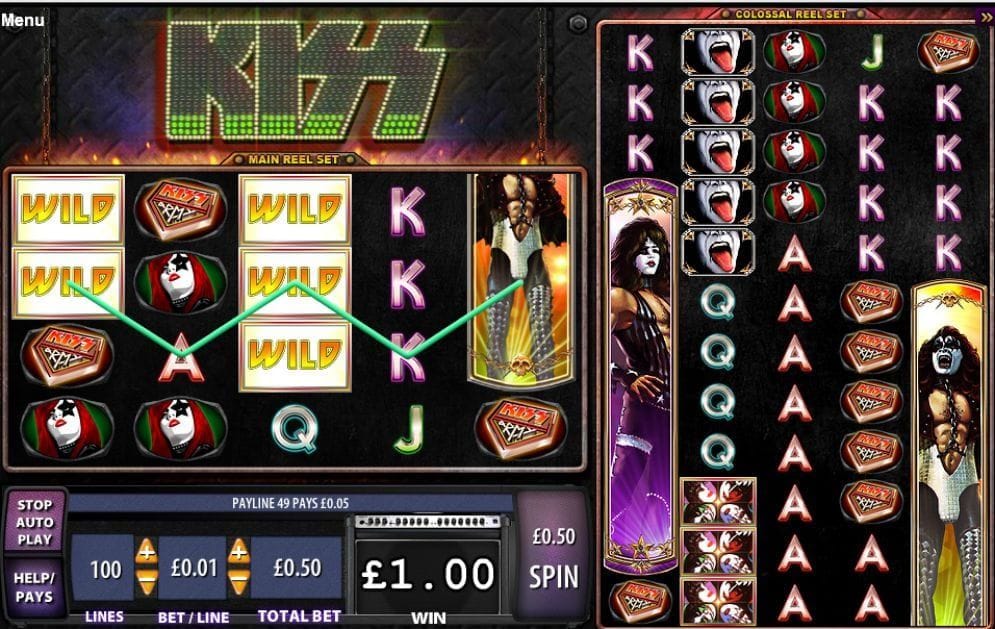 Kiss Kiss online Casino Spiel