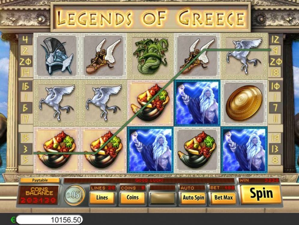 Legends Of Greece Legends Of Greece Automatenspiel